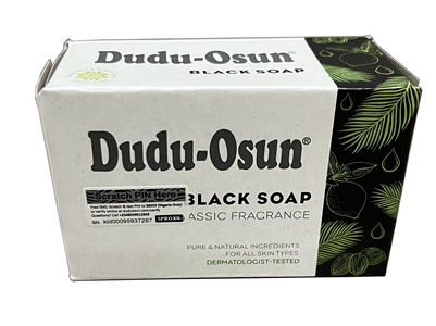 Ose Dudu Nigerian black soap — traditional Yoruba black soap for spiritual cleansing and ritual